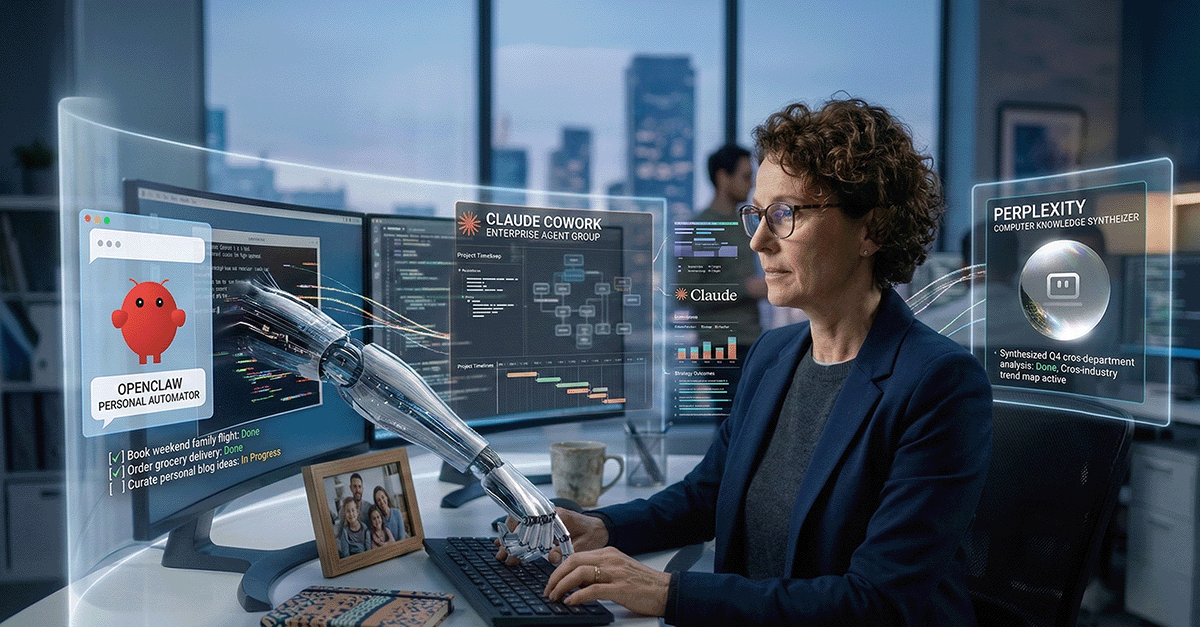 AI's Got a Computer Now: OpenClaw, Manus, Anthropic & Perplexity Shift Software From Just Answers to Real Actions